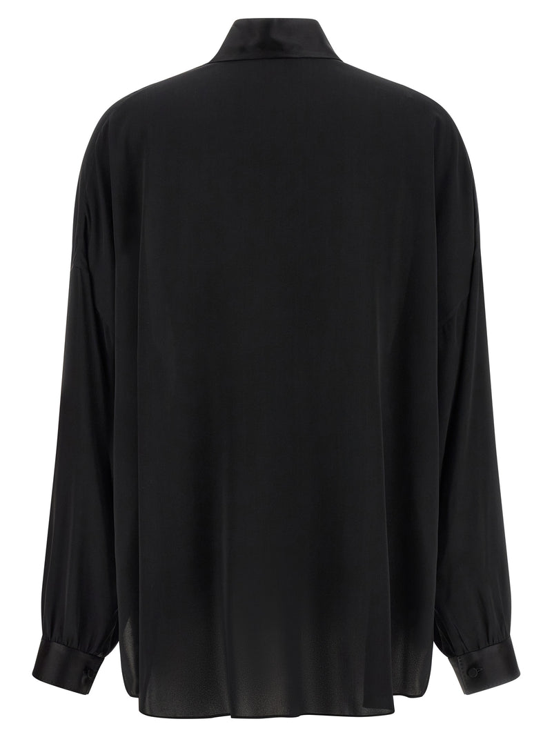 Chemisier en soie noire Tom Ford