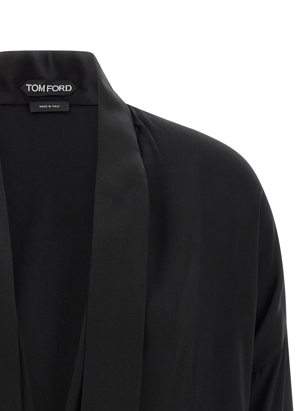 Chemisier en soie noire Tom Ford