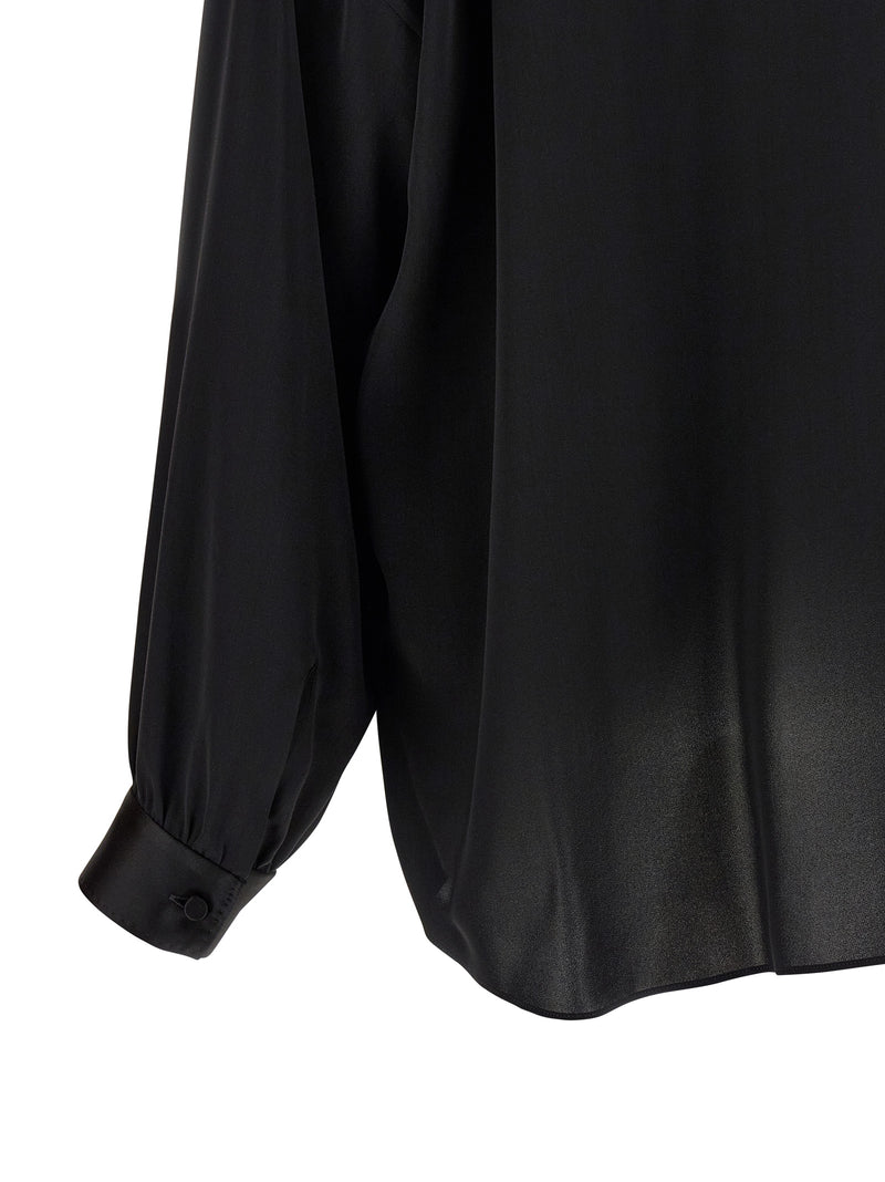 Chemisier en soie noire Tom Ford