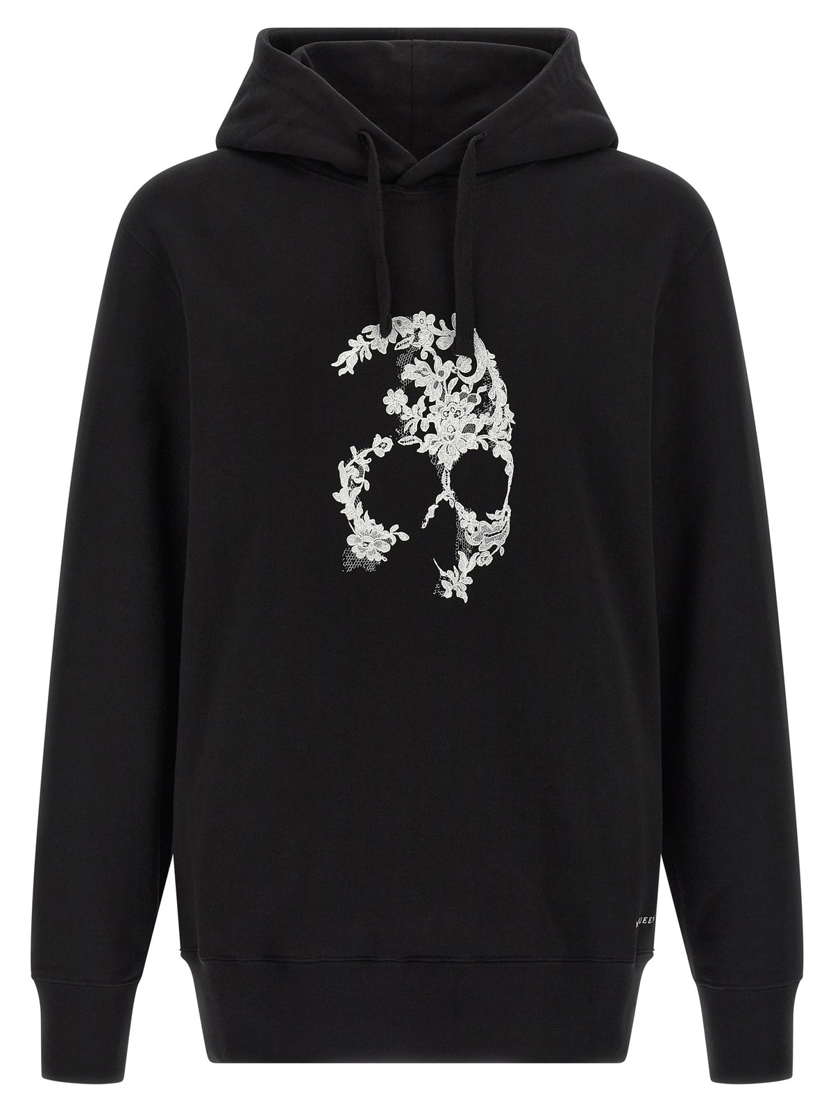 Sweat-shirt bicolore en coton Alexander McQueen