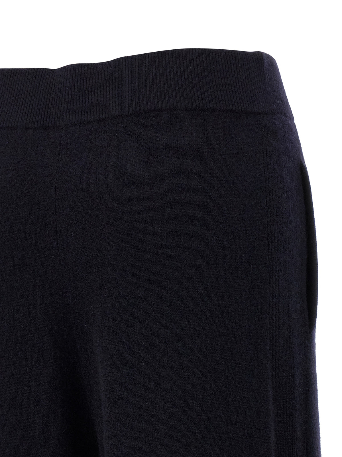 Max Mara Blue Cashmere Casual Pants