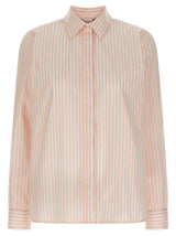 Chemisier Max Mara en coton multicolore