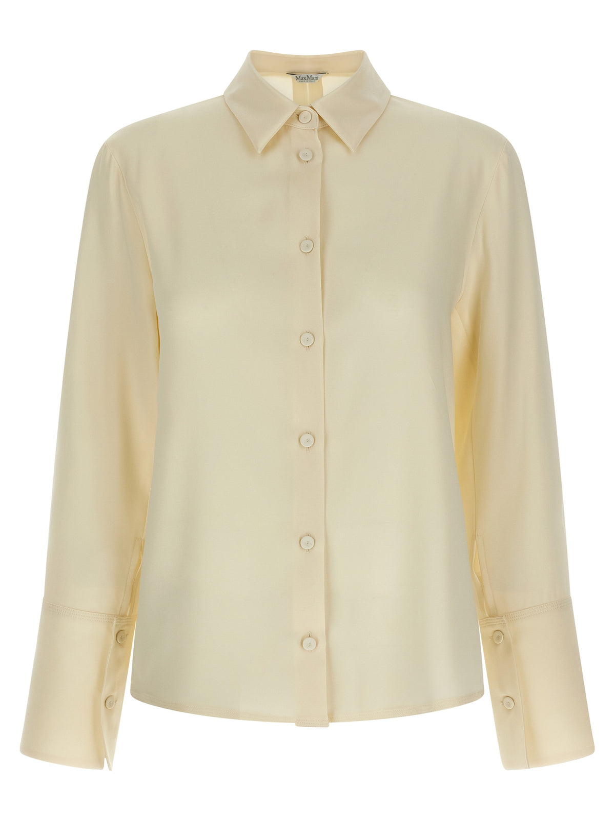 Chemisier en soie blanc Max Mara