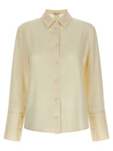 Chemisier en soie blanc Max Mara