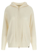 Gilet en cachemire blanc Max Mara