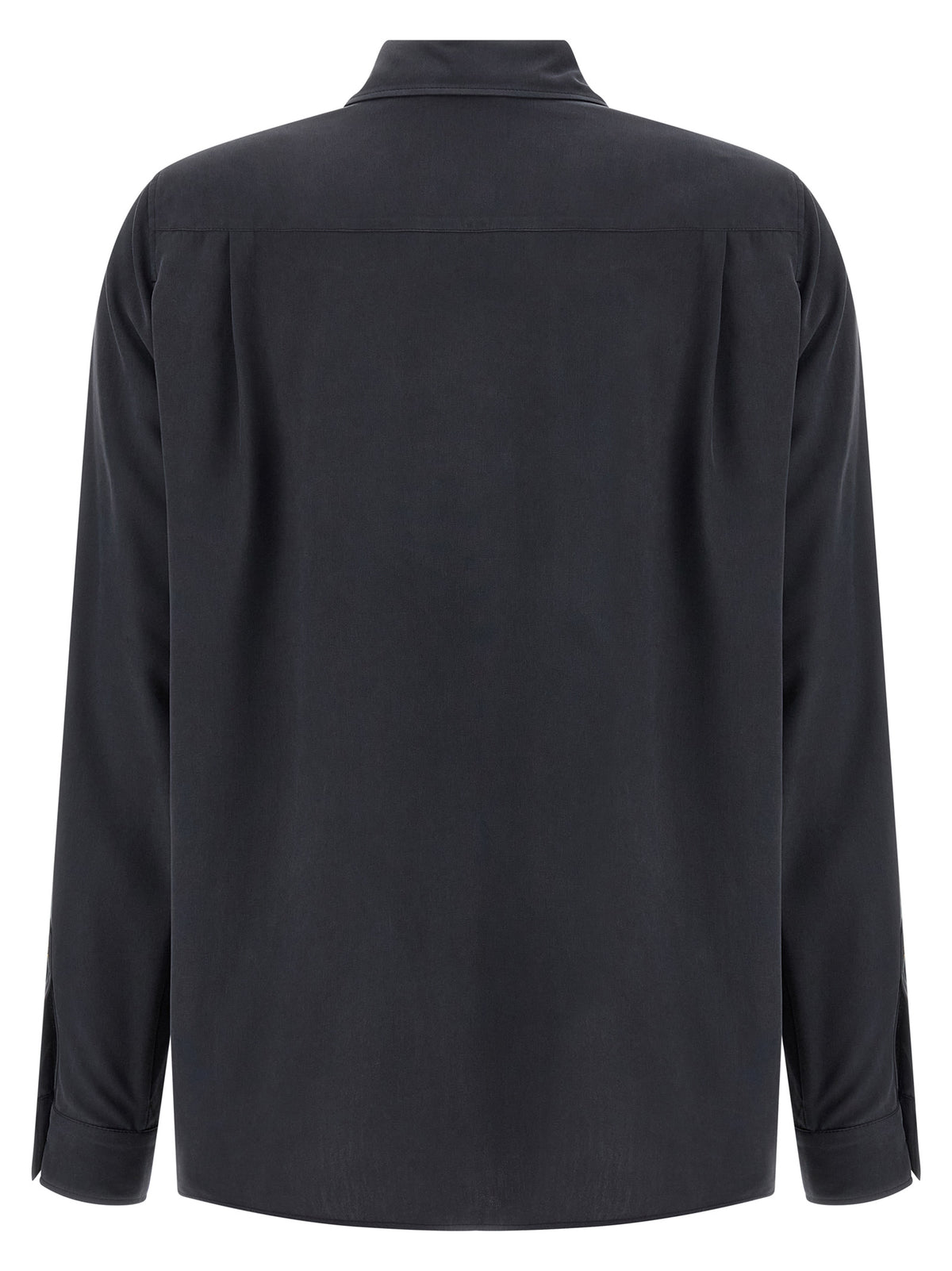Max Mara MxmSiamese Gray Silk Blouse