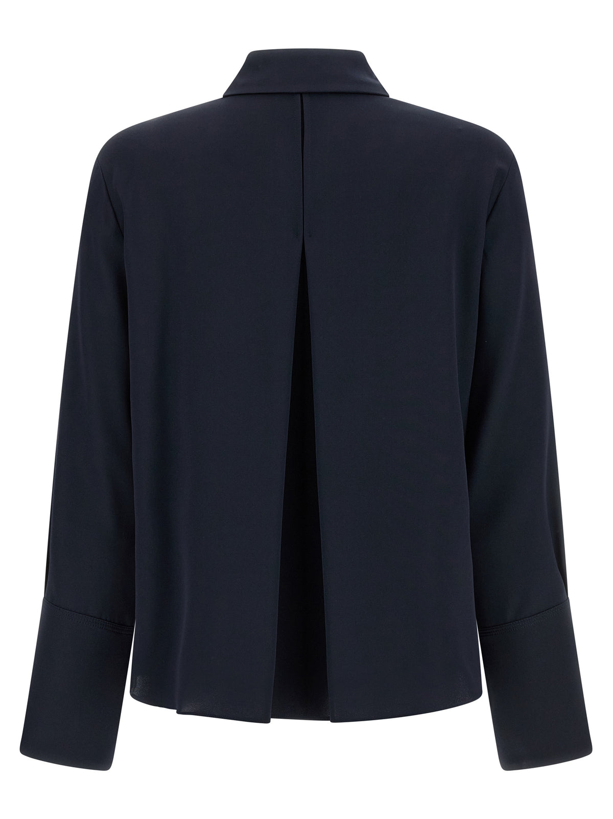 Chemisier en soie bleu Max Mara
