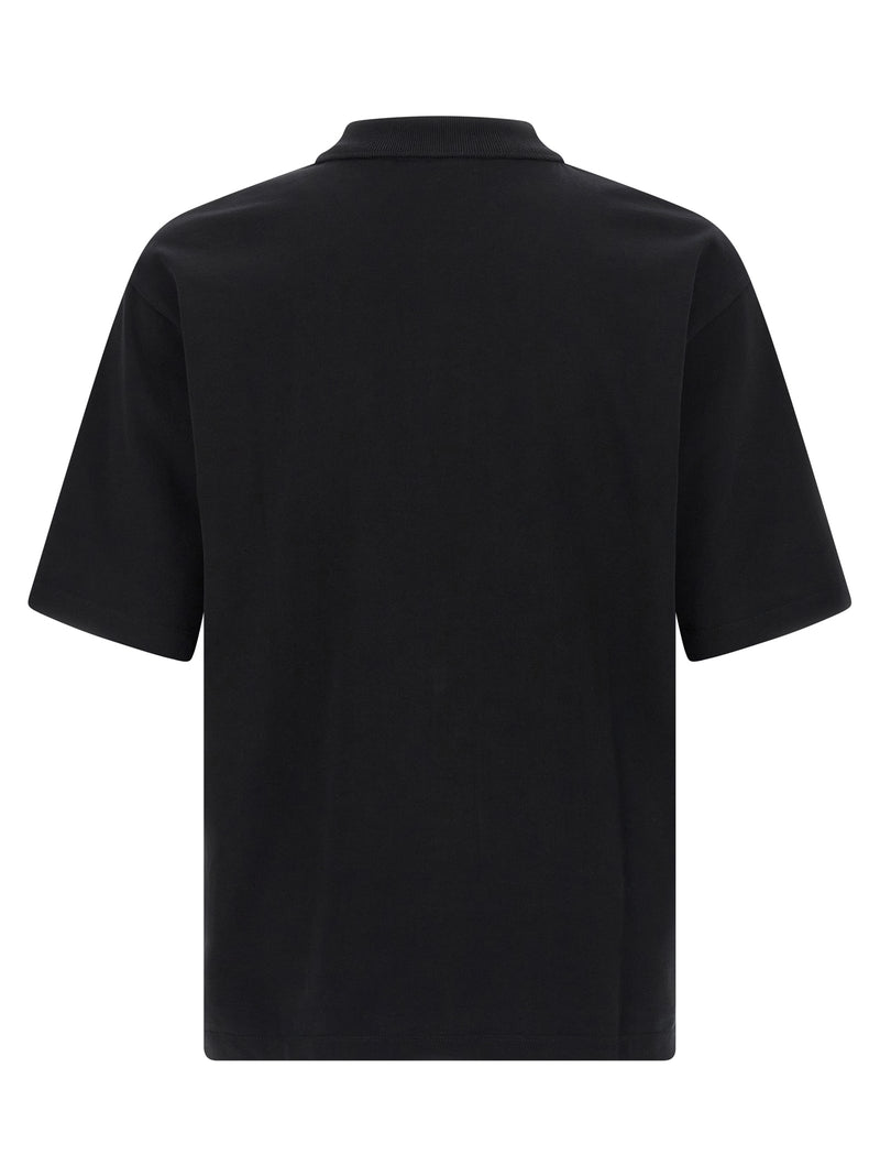 Dsquared² Black Cotton Polo Shirt - Refined Elegance