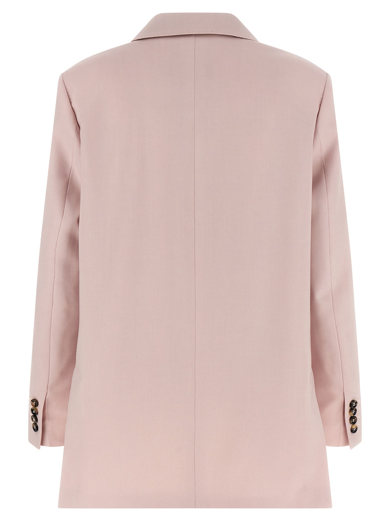Blazer Max Mara en laine vierge multicolore