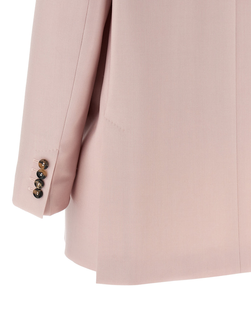 Blazer Max Mara en laine vierge multicolore