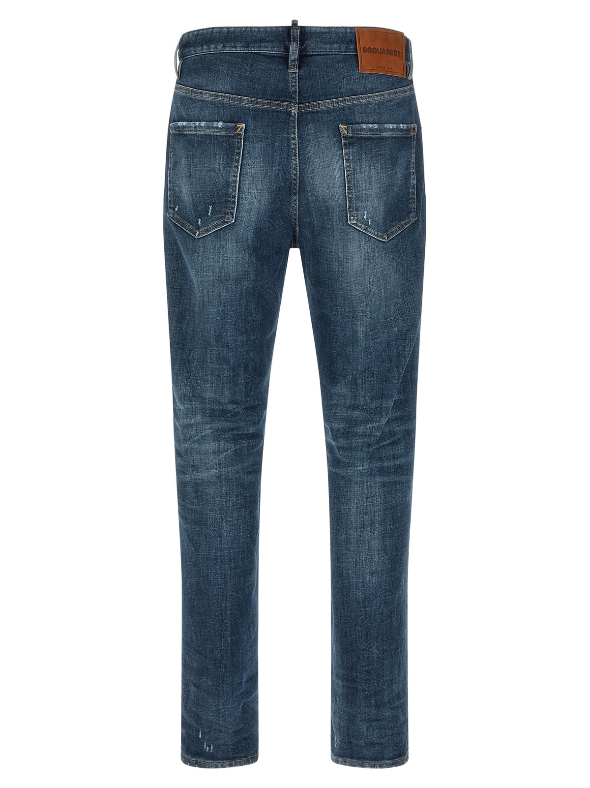Jean droit en coton bleu Dsquared²