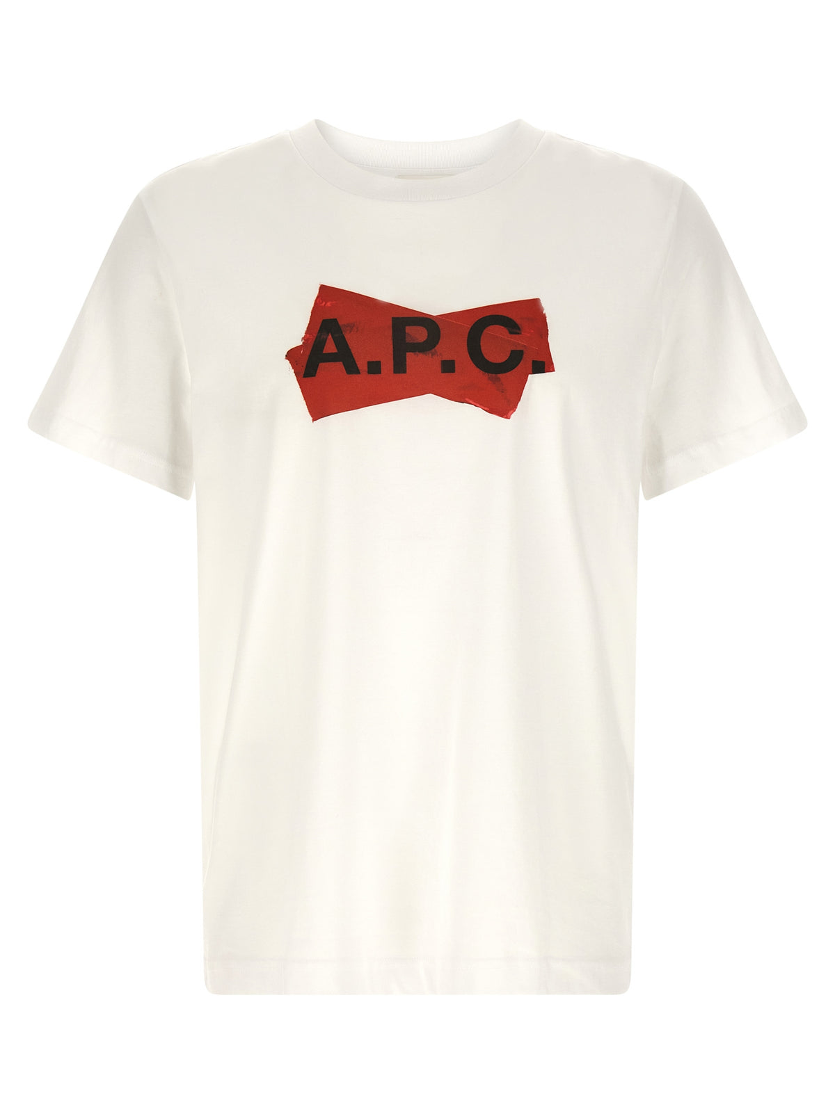 T-shirt multicolore en coton A.P.C.