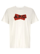 T-shirt multicolore en coton A.P.C.