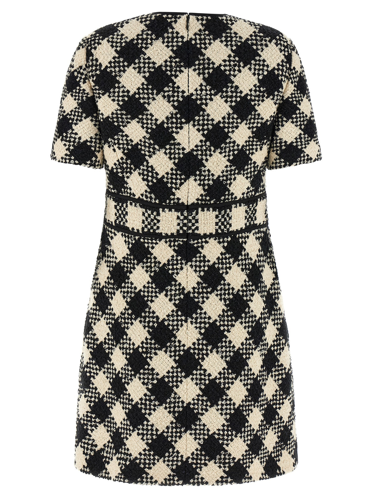 Valentino Garavani Bicolor Cotton Short Dress
