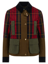 Alexander McQueen Multicolor Cotton Full-Length Jacket