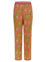 Etro Multicolor Polyester Pants