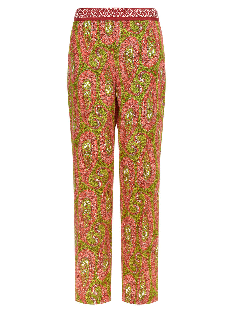 Pantalon Etro multicolore en polyester