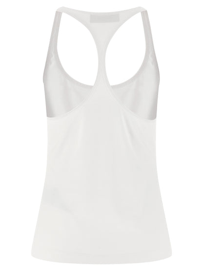 Dsquared² White Cotton Tank Tops