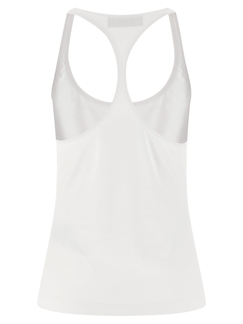 Dsquared² White Cotton Tank Top for Women