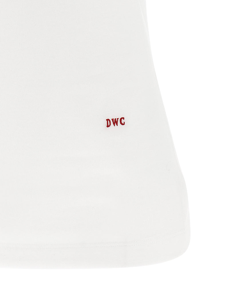 Dsquared² White Cotton Tank Top for Women