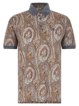 Polo Etro en coton multicolore