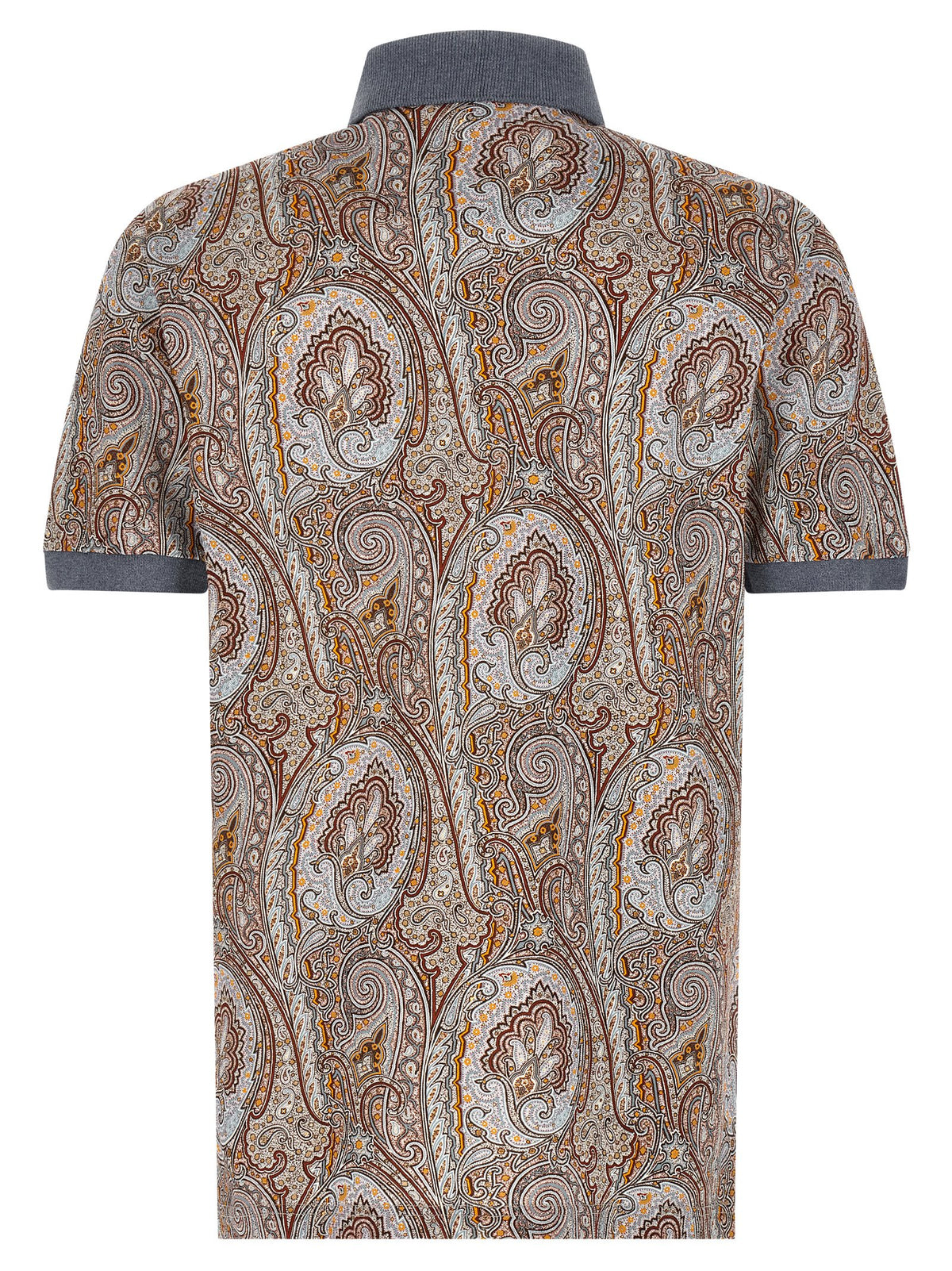 Polo Etro en coton multicolore