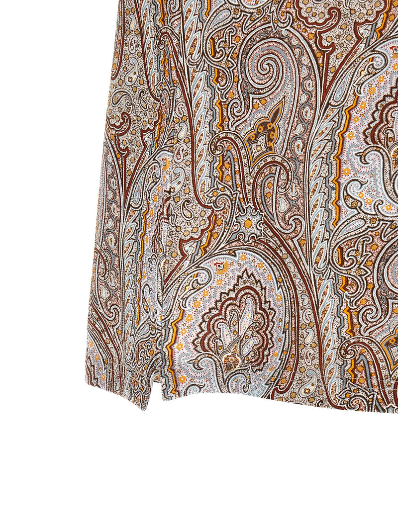 Polo Etro en coton multicolore