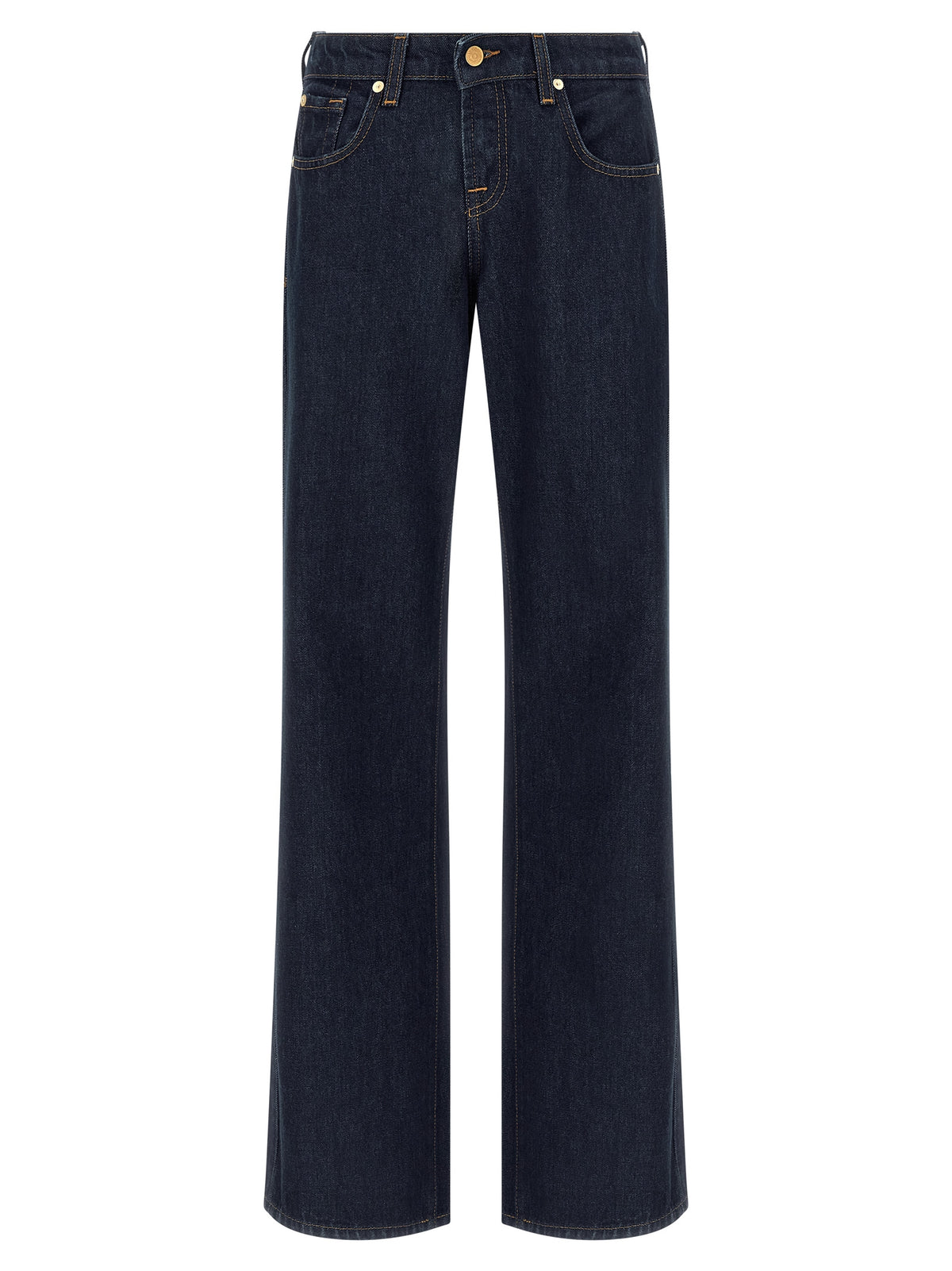Jean droit en coton bleu 7 For All Mankind