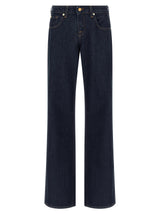 Jean droit en coton bleu 7 For All Mankind
