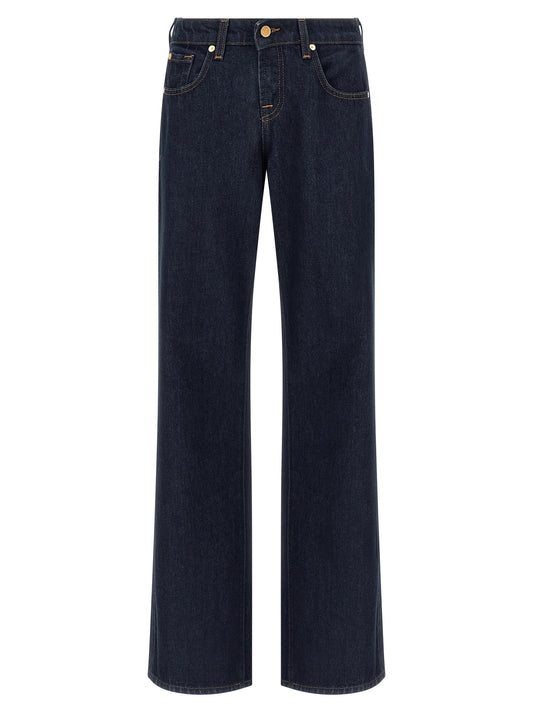 Jean droit en coton bleu 7 For All Mankind
