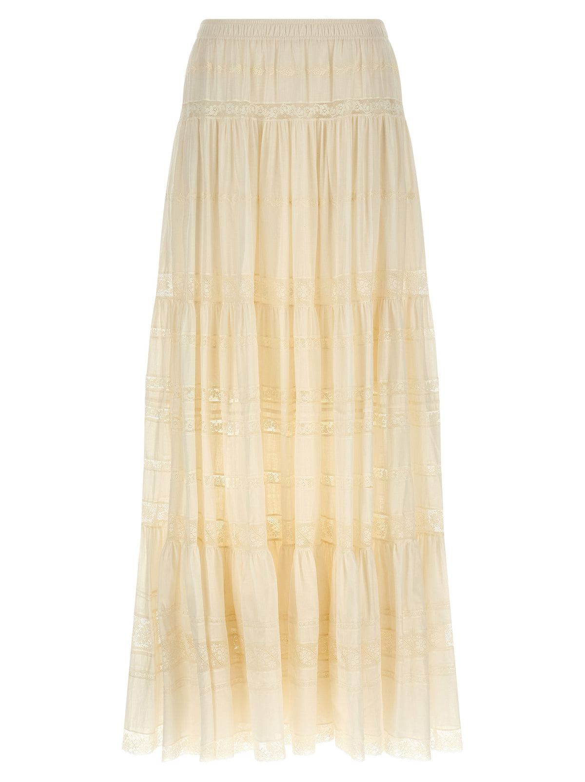 Ermanno Scervino White Cotton Mini Skirt - Elegant & Comfortable