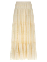 Ermanno Scervino White Cotton Mini Skirt - Elegant & Comfortable