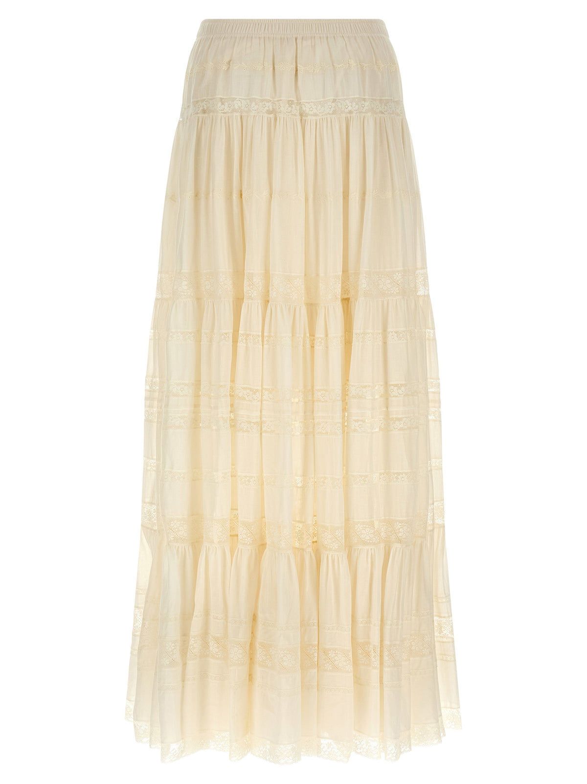 Ermanno Scervino White Cotton Mini Skirt - Elegant & Comfortable