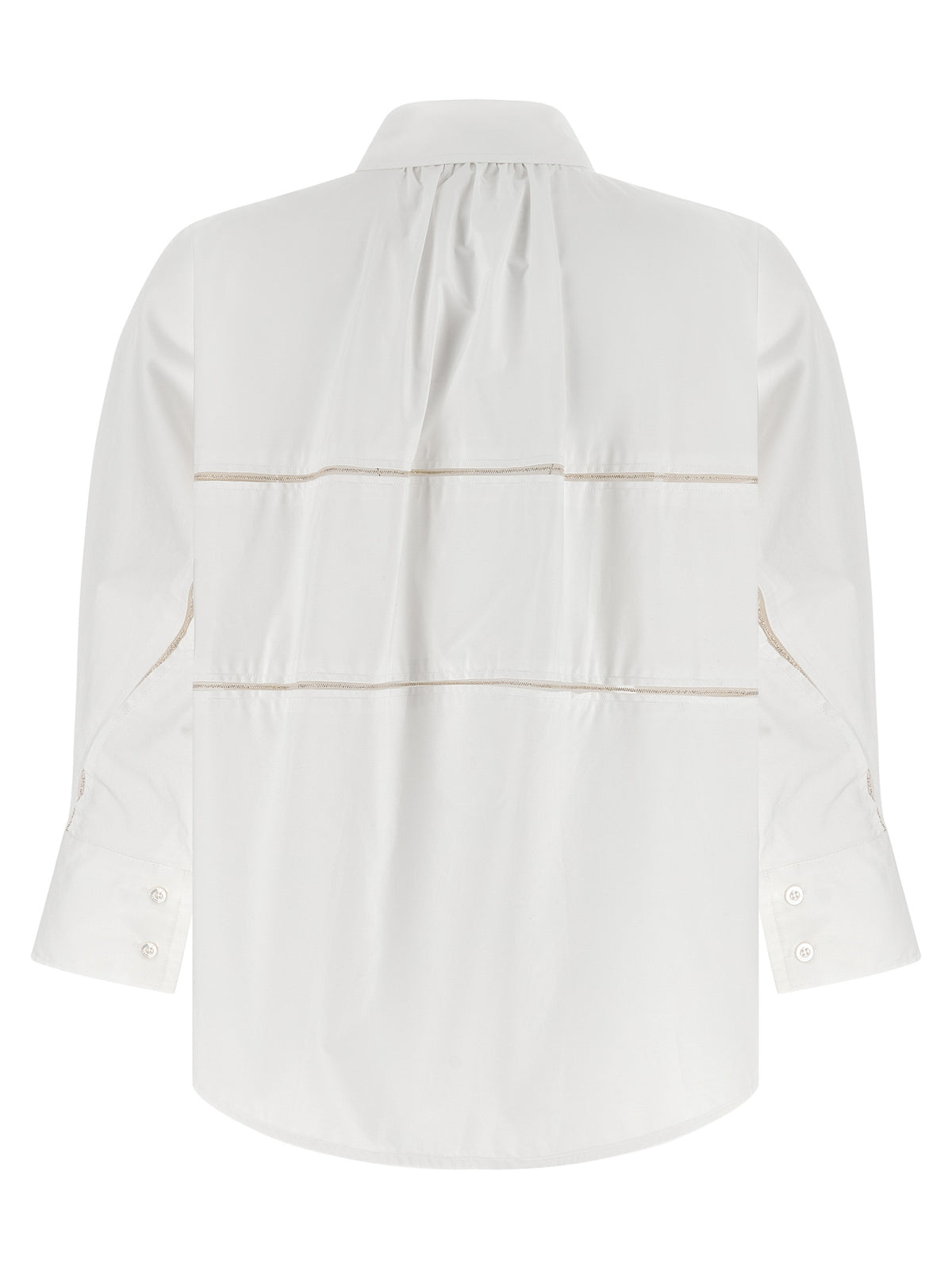 Chemisier en coton blanc Fabiana Filippi