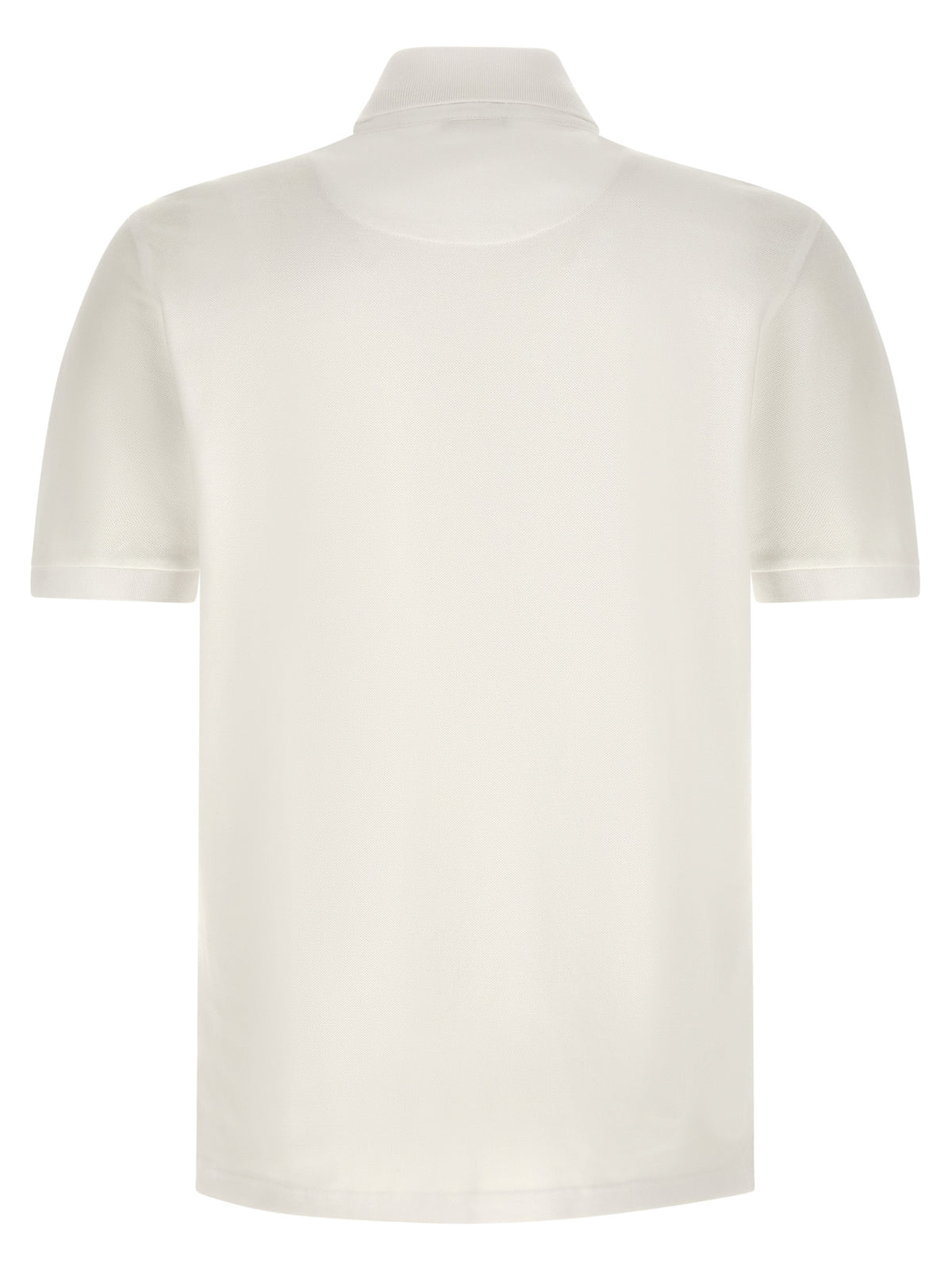 Polo blanc en coton Etro