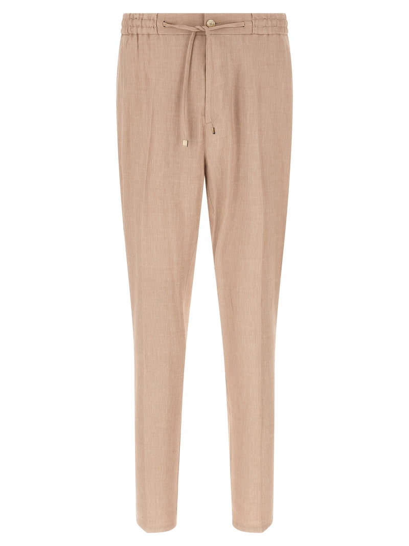 Pantalon de jogging en lin beige Etro