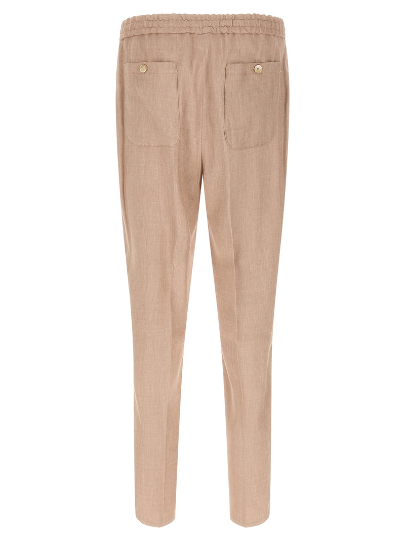 Pantalon de jogging en lin beige Etro