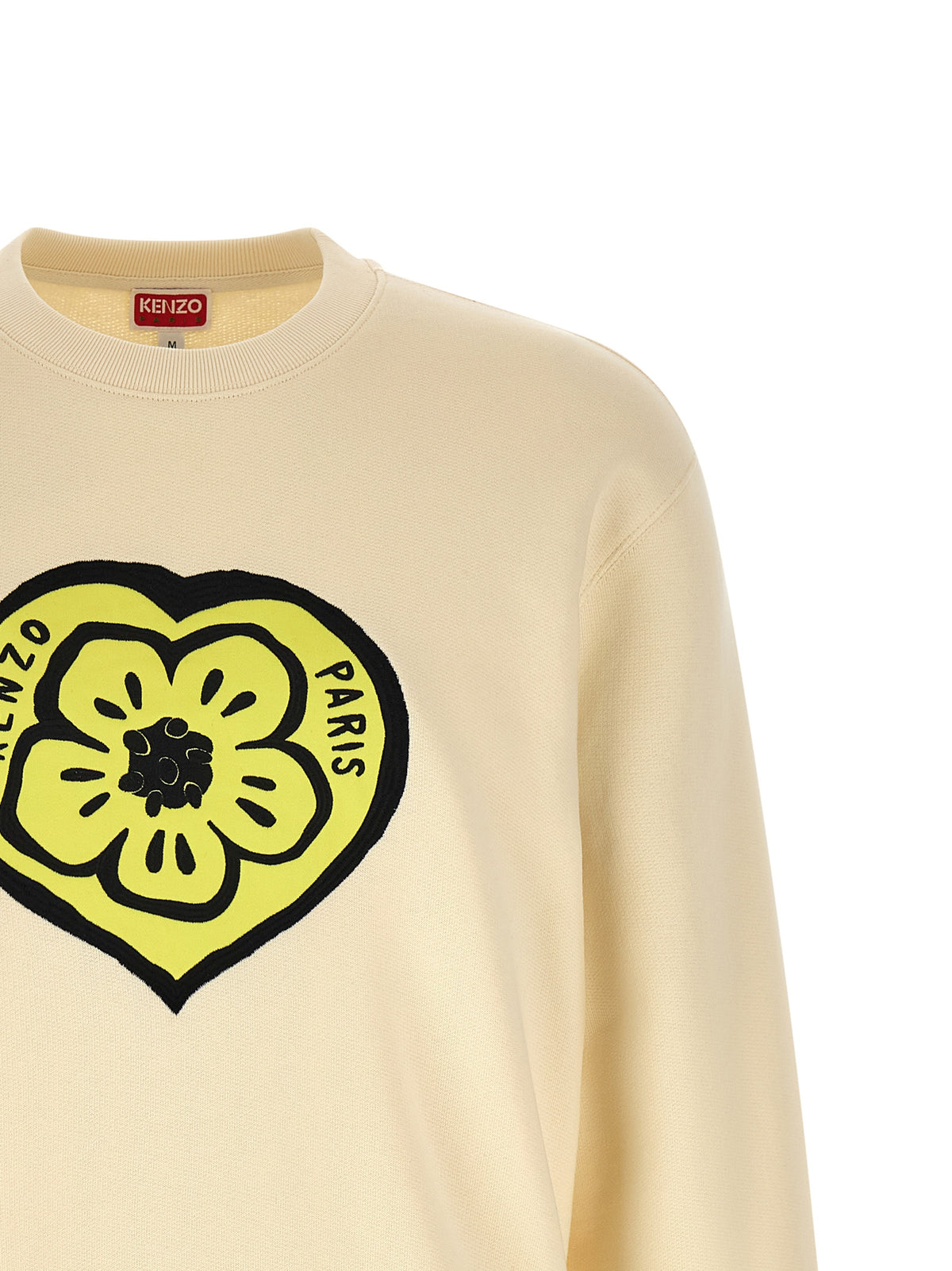 Kenzo Beige Cotton Sweatshirt