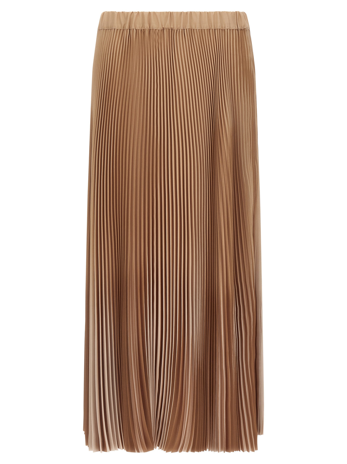 Jupe midi Fabiana Filippi en polyester beige