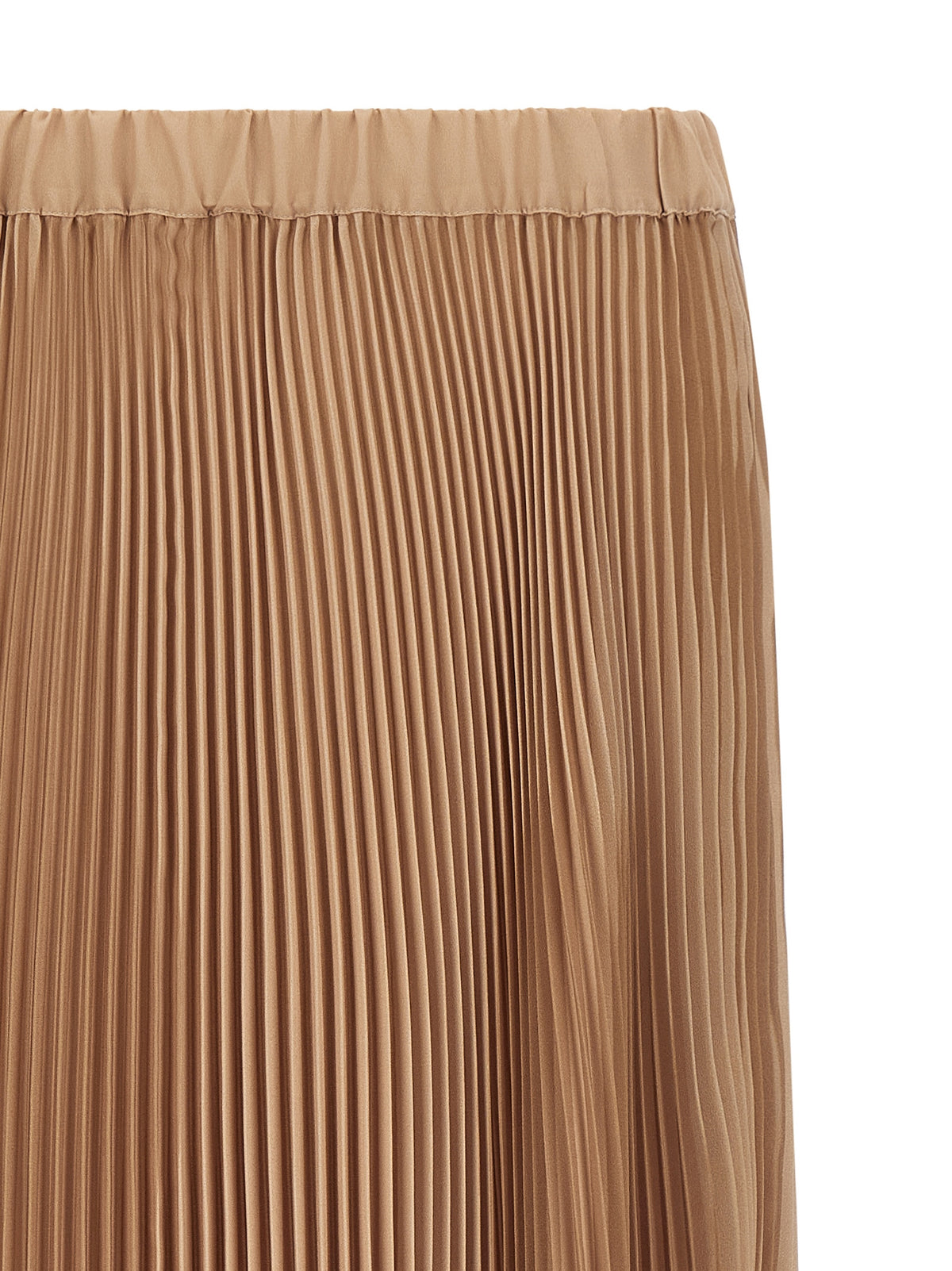 Jupe midi Fabiana Filippi en polyester beige