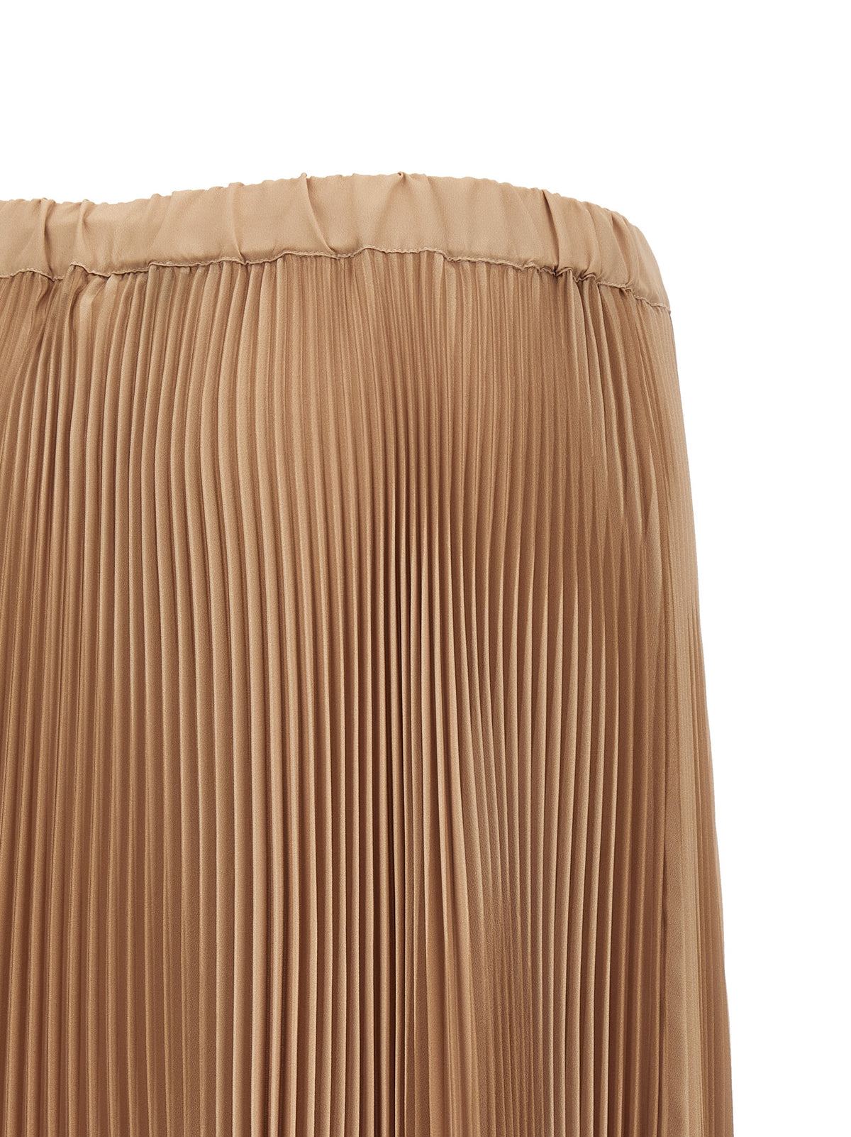 Jupe midi Fabiana Filippi en polyester beige