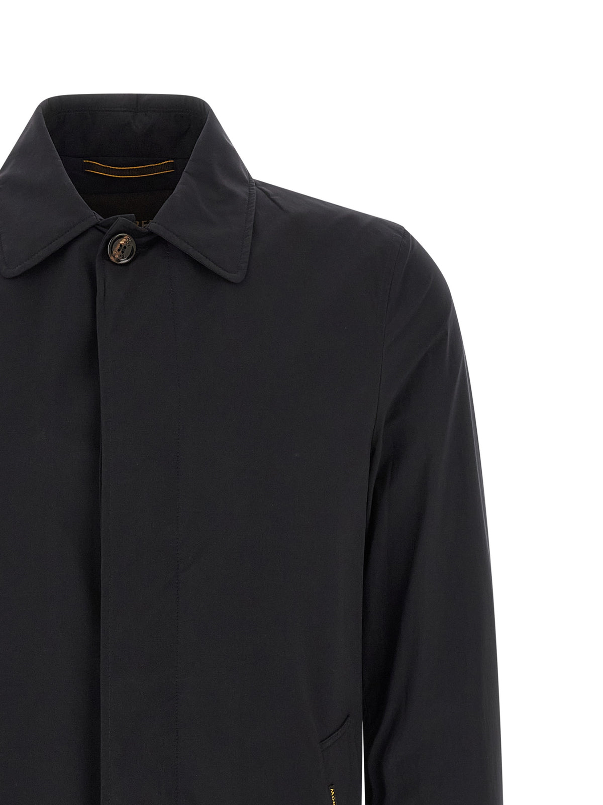 MooRER Manteau Bleu en Polyamide