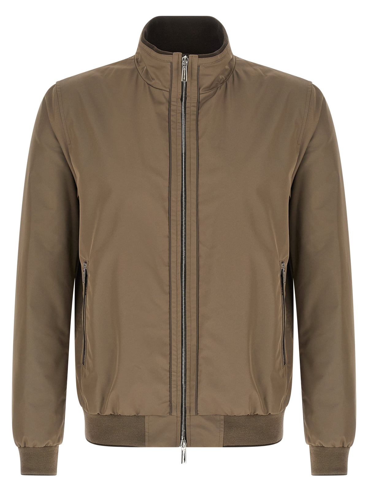 Blouson aviateur MooRER beige en polyester