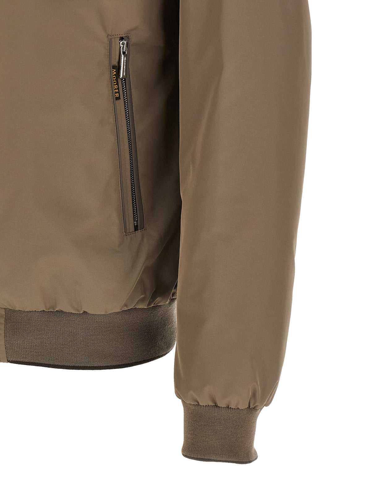 Blouson aviateur MooRER beige en polyester