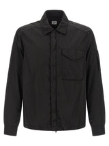 Chemisier C.P. Company en polyamide noir