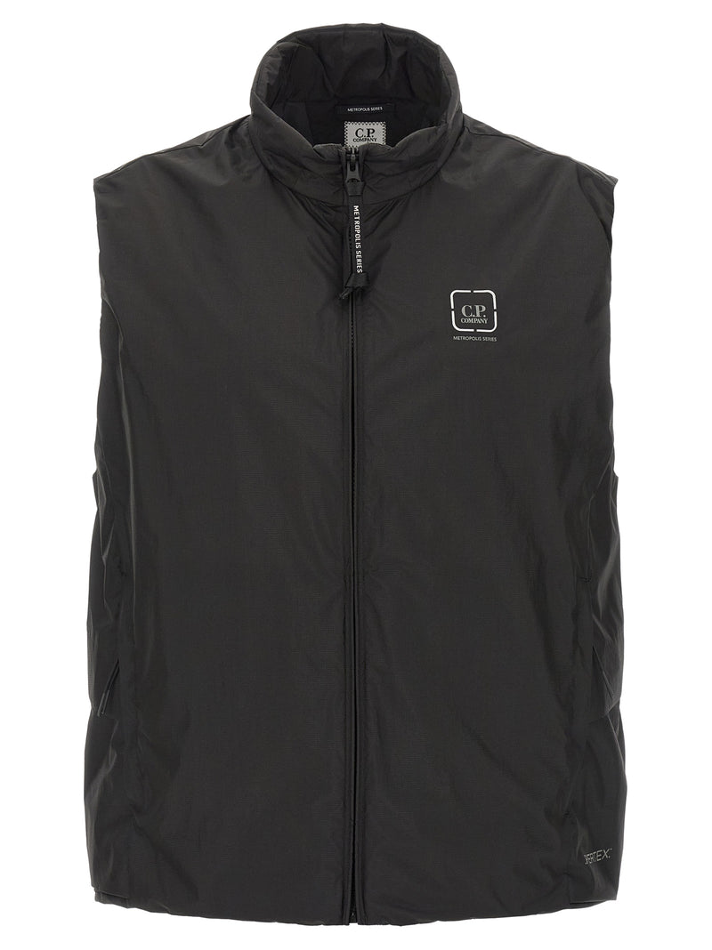 Gilet sans manches C.P. Company en polyamide noir