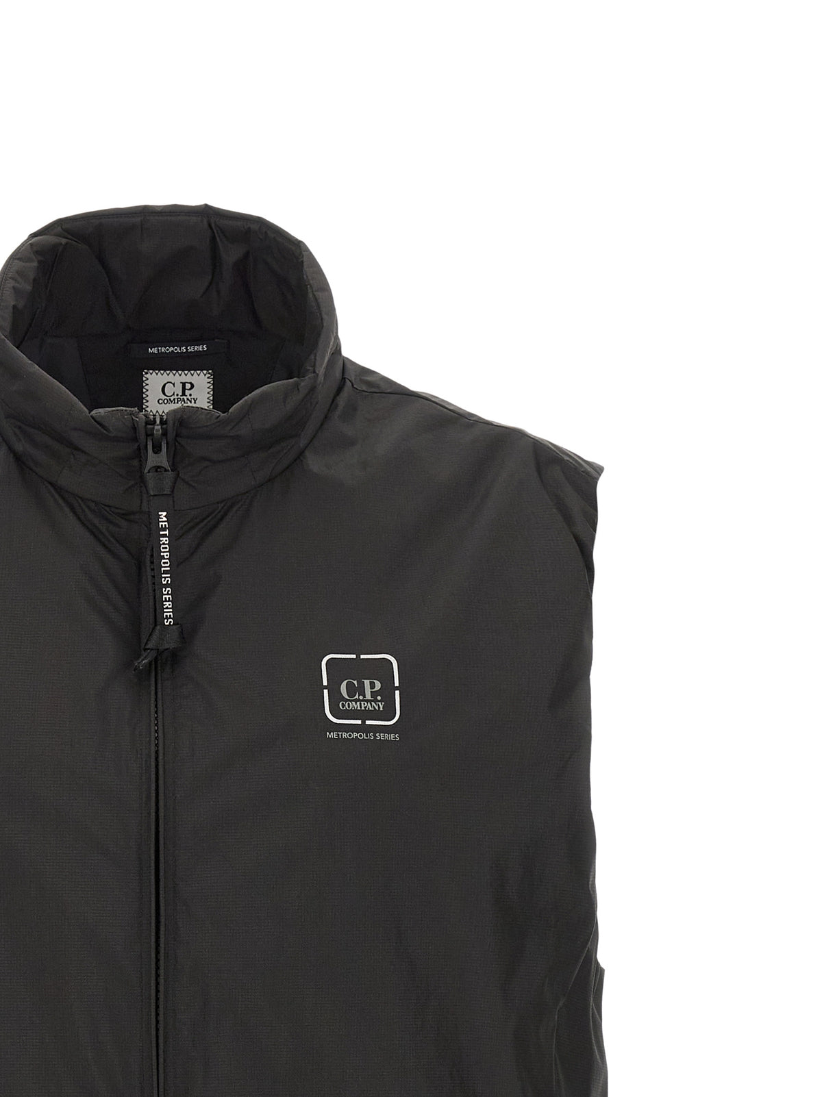 Gilet sans manches C.P. Company en polyamide noir