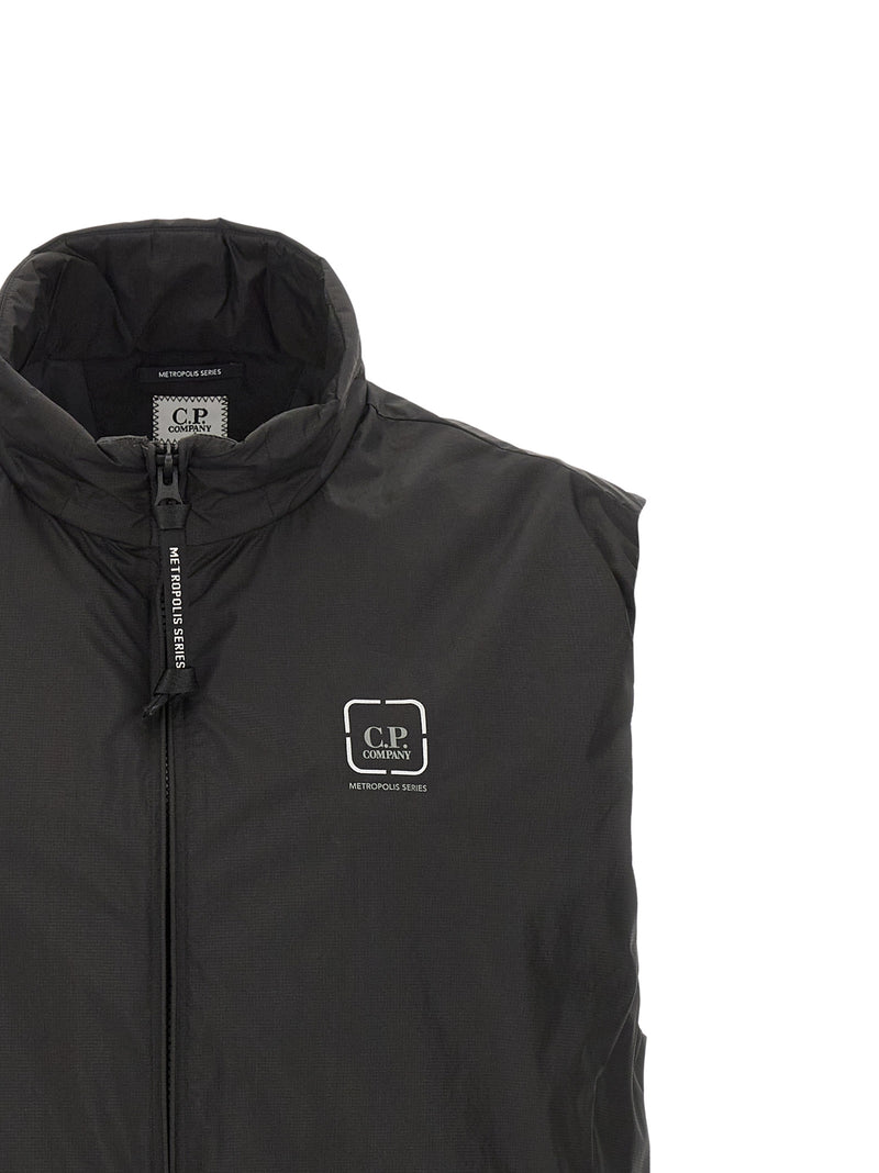 Gilet sans manches C.P. Company en polyamide noir