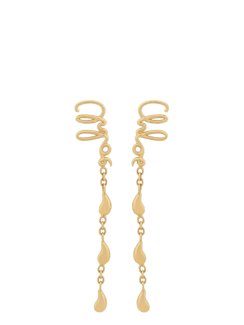 Chloé Gold Brass Earrings