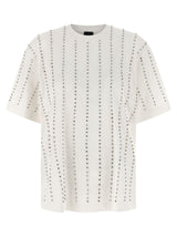 PINKO Wilma White Cotton T-Shirt for Women